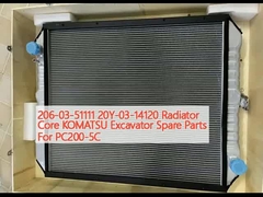 206-03-51111 20Y-03-14120 Radiator Kern KOMATSU Bagger Ersatzteile für PC200-5C