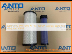59800-26110 3A111-19140 Luftfilter KUBOTA Bagger Ersatzteile für KX080-3