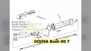 DOOSA Baggerbuchse 00-7- Teile