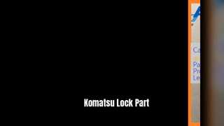 Komatsu Lock WA0 WA00 Teile 7 6 80