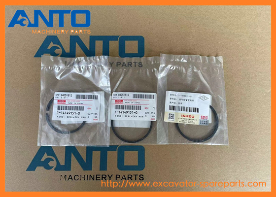 1-14149151-0 1141491510 Ringdichtung HITACHI Bagger Auspuffmaschine Mehrfachteile für ZX330-3 6HK1