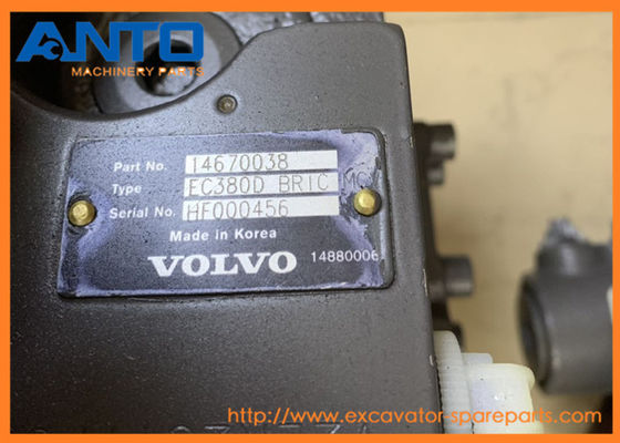 Hauptbagger Valve s EC380D des Regelventil-VOE14670038 14670038