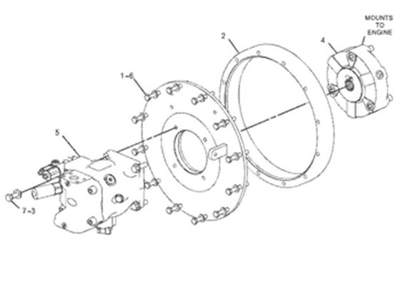 397-3941 3973941 Hauptbagger Hydraulic Pump For  306E 307E